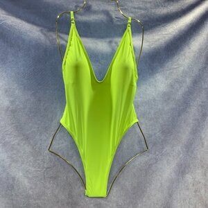 Women's Sexy Plunging V Neck Bathing Suit NWOT!!!
